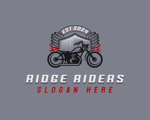 Vintage Motorcycle Vehicle logo design