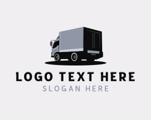 Logistic Import Truck Delivery logo