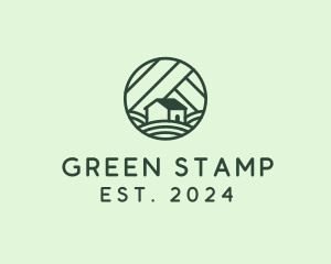 Green Farm House  logo design