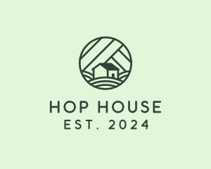 Green Farm House  logo design