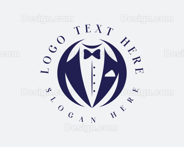 Professional Suit Tie Logo