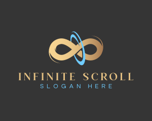 Infinite Loop Swoosh logo design