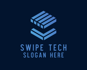 Tech Cube Block  logo design