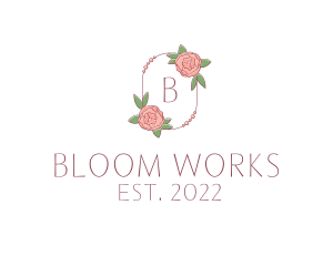 Rose Petal Frameworks logo design