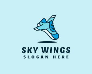 Aircraft Wings Sneaker logo