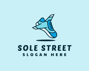 Aircraft Wings Sneaker logo design