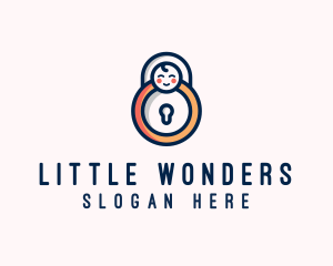 Child Safety Lock  logo design