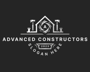 Hammer Tool House logo design