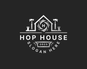 Hammer Tool House logo design