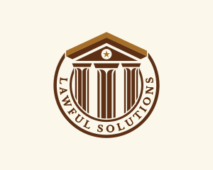 Lawyer Legal Courthouse logo