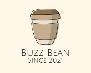 Minimalist Coffee Cup  logo design