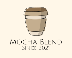 Minimalist Coffee Cup  logo