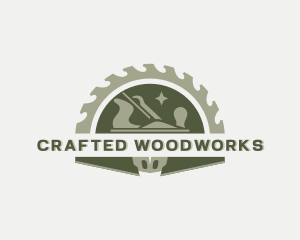 Hand Planer Carpentry logo