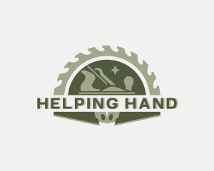 Hand Planer Carpentry logo design