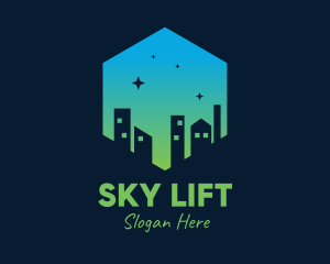 Night City Sky  logo design