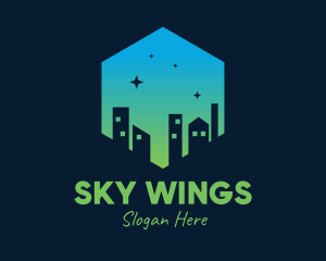 Night City Sky  logo design