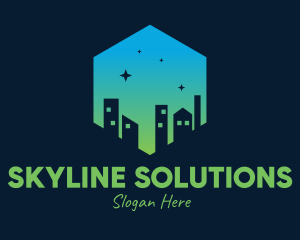 Night City Sky  logo design