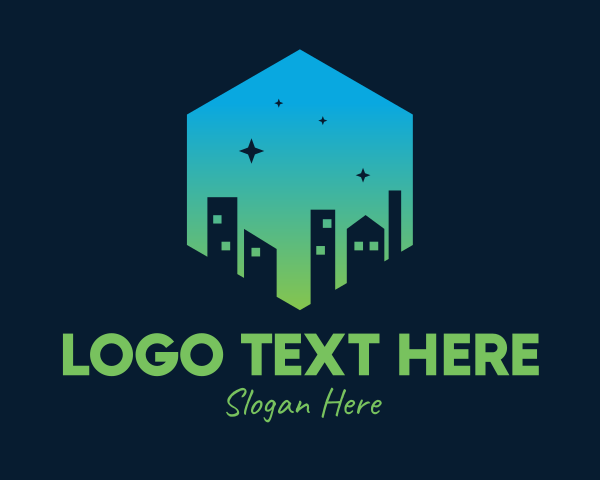 Star Gazing logo example 1