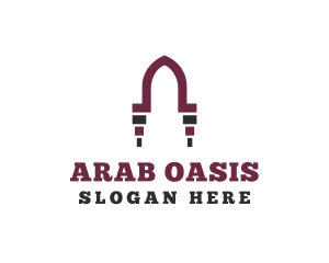 Arab Door Arch logo
