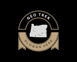 Oregon State Map logo