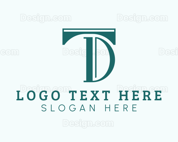 Simple Marketing Business Logo