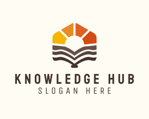 Sun Book Education logo design