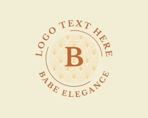 Elegant Floral Cosmetics Boutique logo design