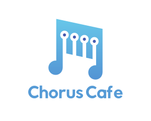 Digital Light Blue Music logo