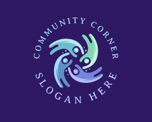 Community Group Foundation logo design