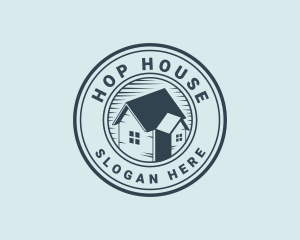 Round House Roofing logo design