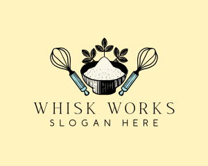 Whisk Flour Baking logo