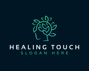 Mental Health Wellness Healing logo design