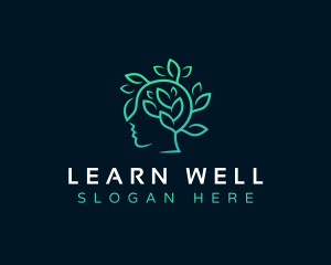 Mental Health Wellness Healing logo design