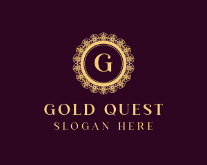 Gold Fashion Boutique logo design