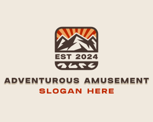 Mountain Summit Adventure logo design