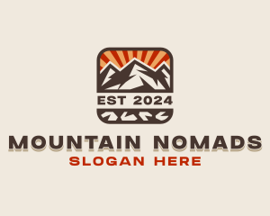 Mountain Summit Adventure logo design