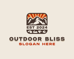 Mountain Summit Adventure logo design