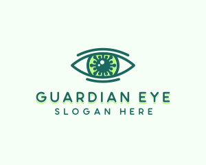 Eye Virus Optometry  logo design