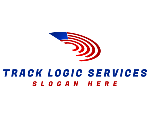 American Flag Track logo