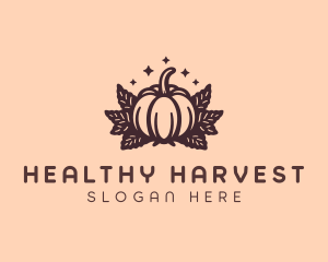 Farm Harvest Pumpkin logo design