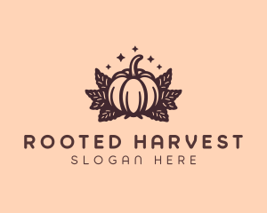 Farm Harvest Pumpkin logo