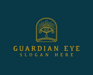 Spiritual Tarot Eye logo design