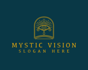 Spiritual Tarot Eye logo design