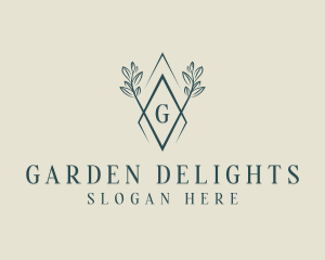 Luxury Nature Plant logo design