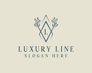 Luxury Nature Plant logo design