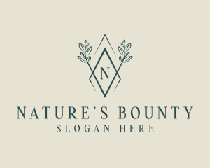 Luxury Nature Plant logo design