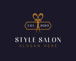 Haircut Stylist Shears logo