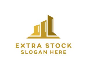 Stocks Finance Chart logo design