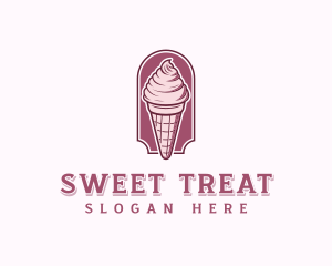 Sweet Ice Cream Dessert logo