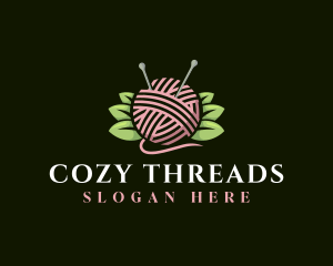 Yarn Weaving Embroidery logo design